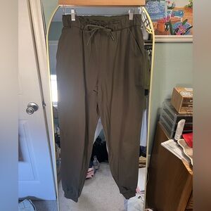 LULULEMON olive green joggers